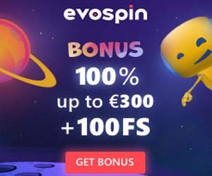 EvoSpin New Casino Bonus