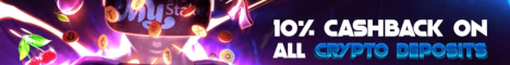 10% Crypto Cashback at MyStake Casino