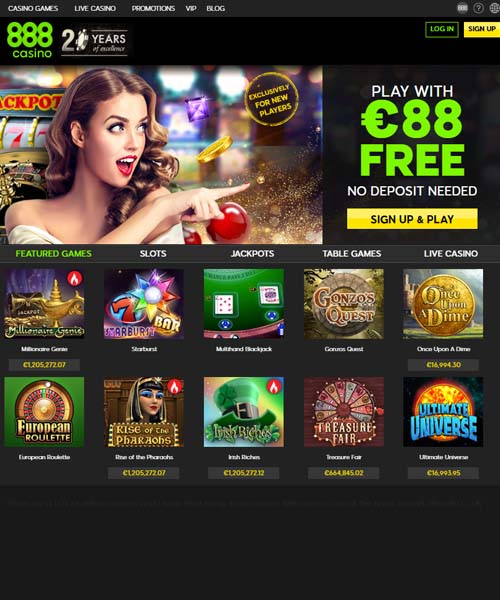 888 Casino Review