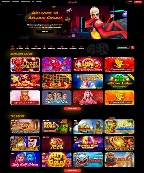 Arlekin Casino Review