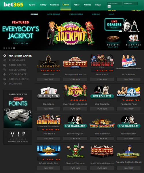 Bet365 Casino Review