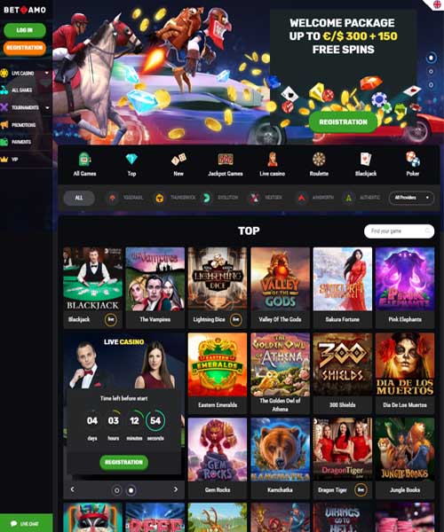 Betamo Casino Review