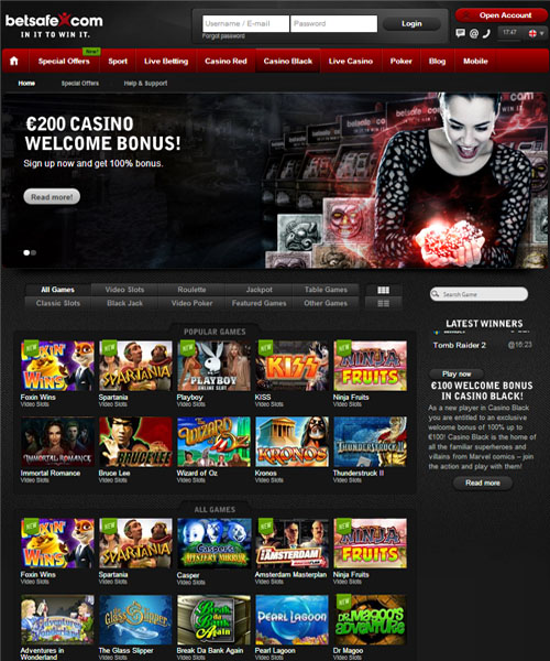 Betsafe Casino Review