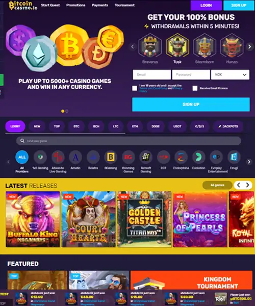 Bitcoin Casino Review