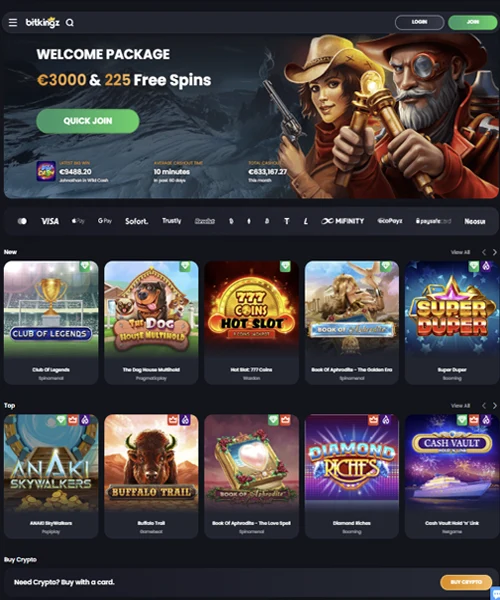 Bitkingz Casino Review