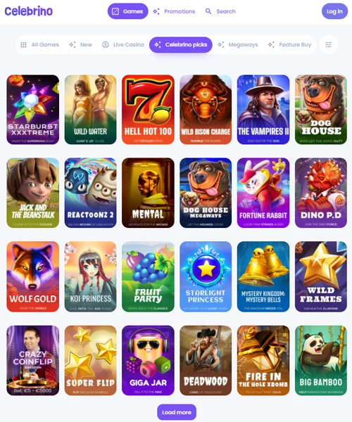 Celebrino Casino Review