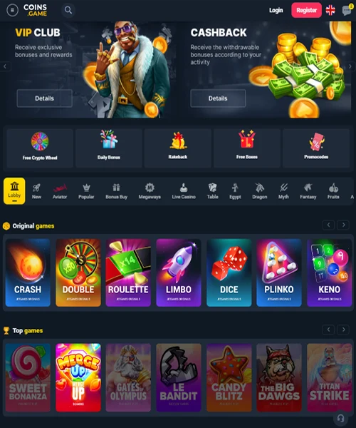 Coins Game Casino Review