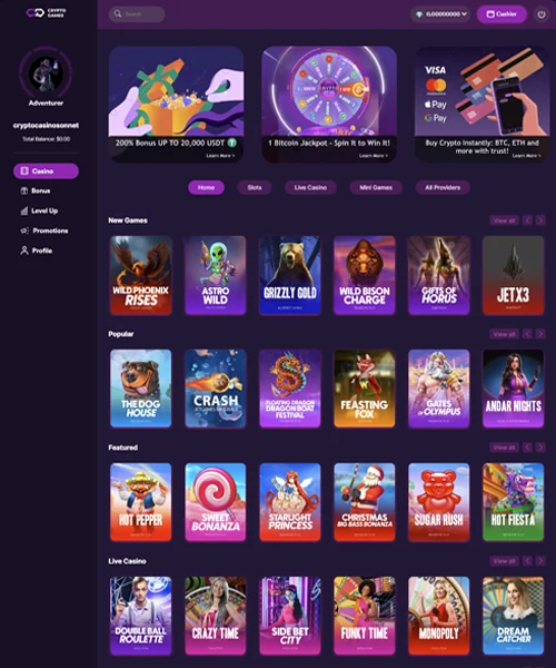 CryptoGames.io Casino Review