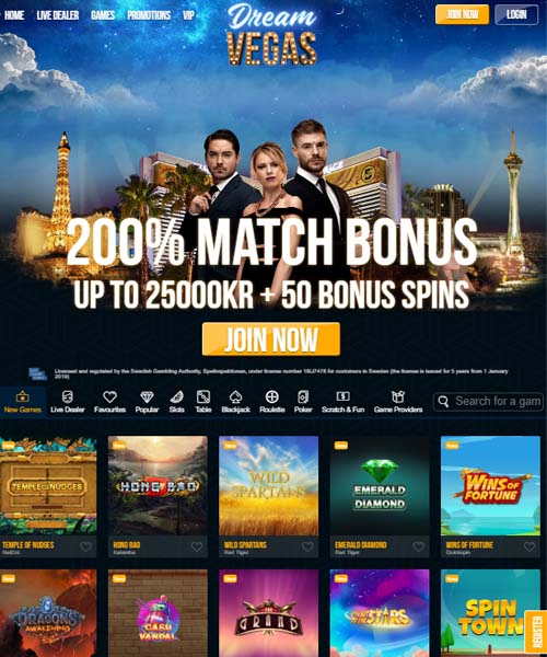 Dream Vegas Casino Review