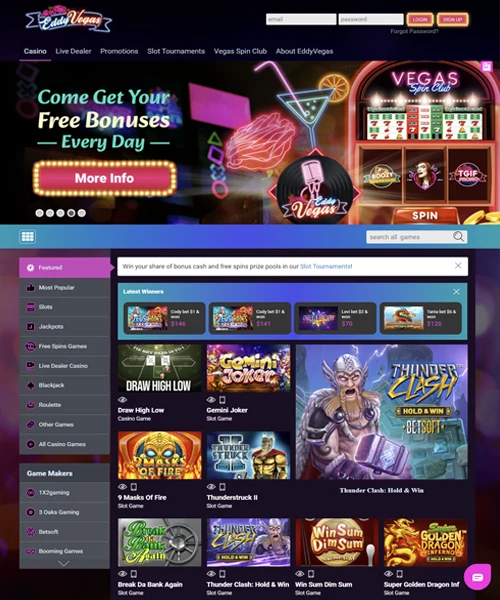 Eddy Vegas Casino Review