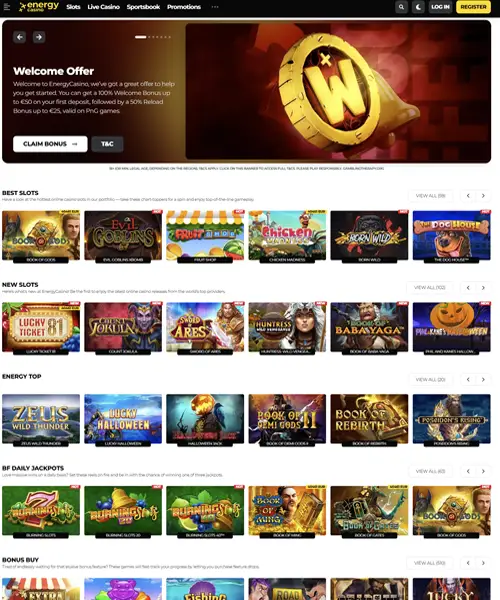 Energy Casino Review