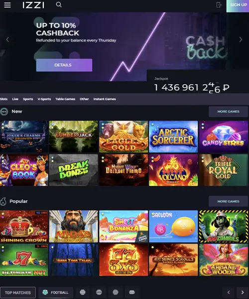 IZZI Casino Review