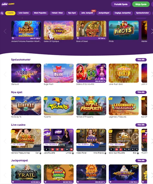 Jalla Casino Review