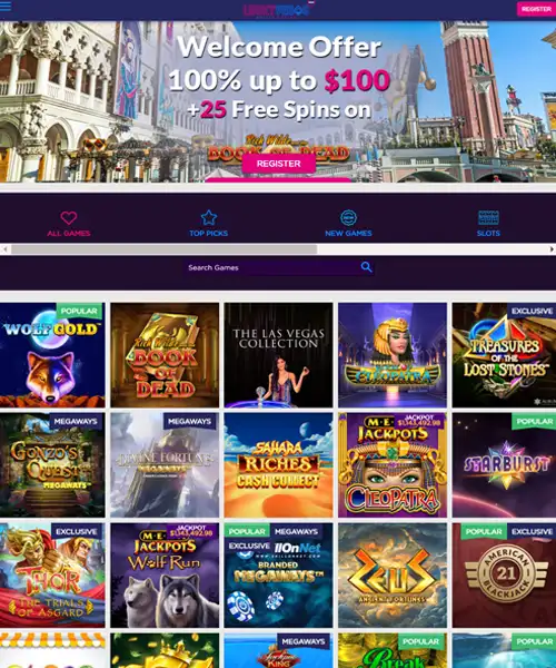 Lucky Vegas Casino Review