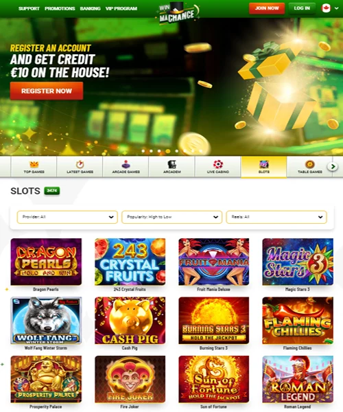 MaChance Casino Review