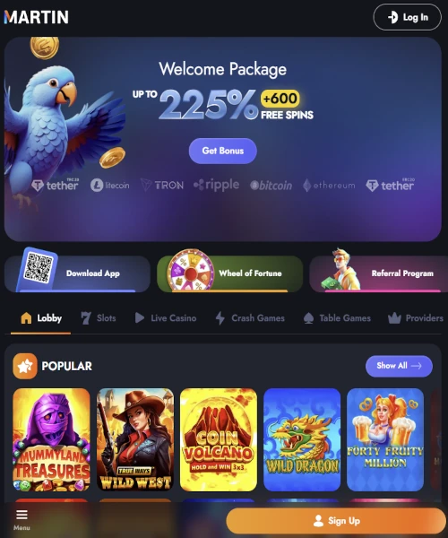 Martin Casino Review