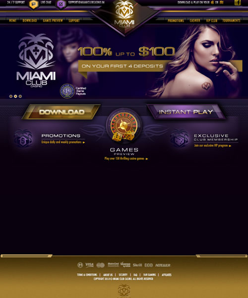 Miami Club Casino Review