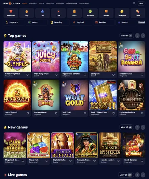 Nine Casino Review