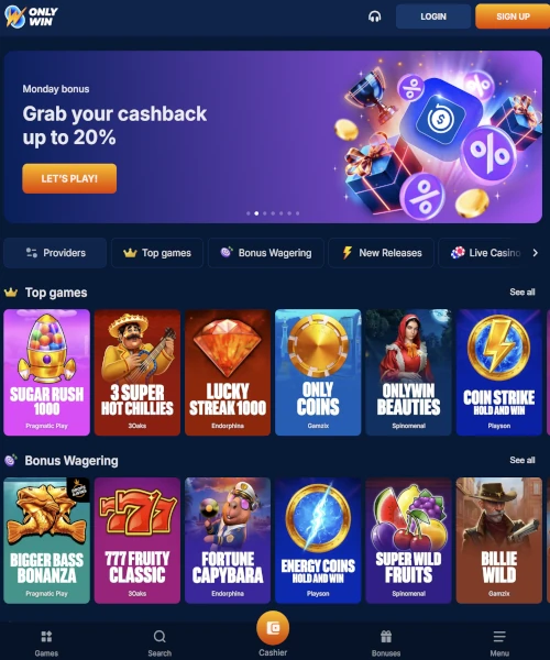 OnlyWin Casino Review