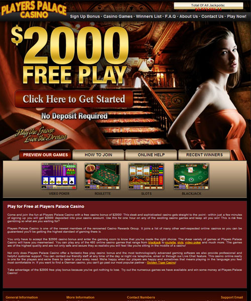 Players Palace Casino Review