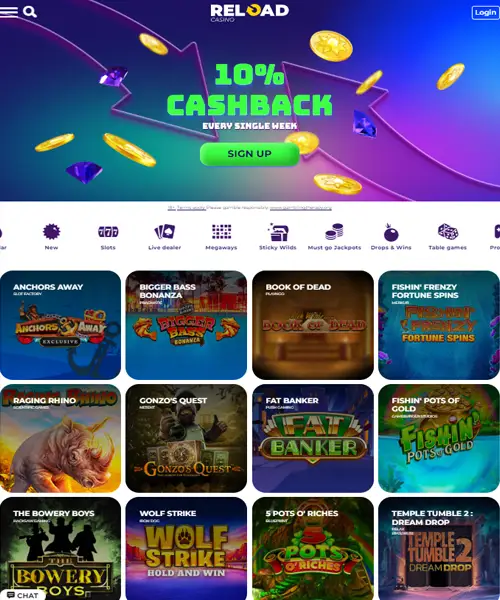 Reload Casino Review