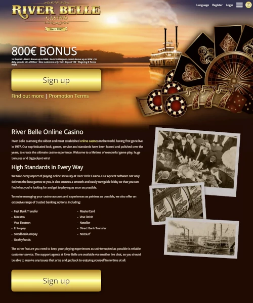 River Belle Casino Review