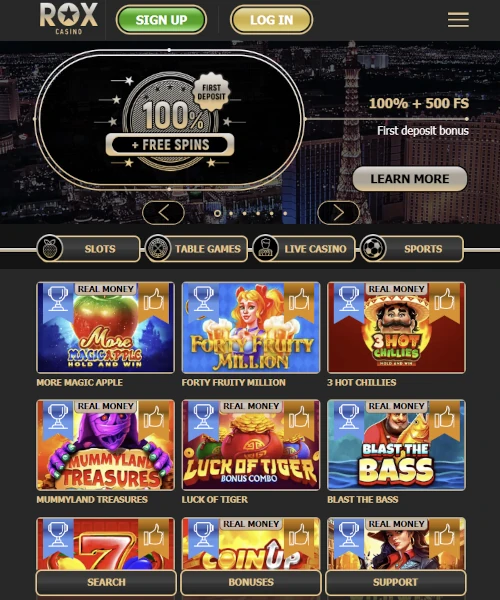 ROX Casino Review