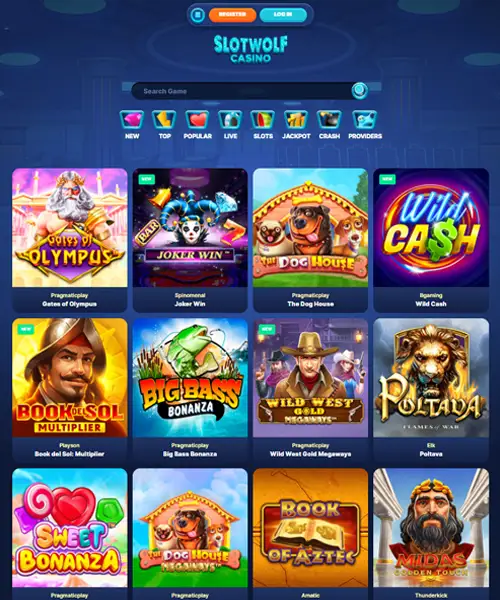 SlotWolf Casino Review