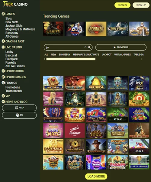 Thor Casino Review