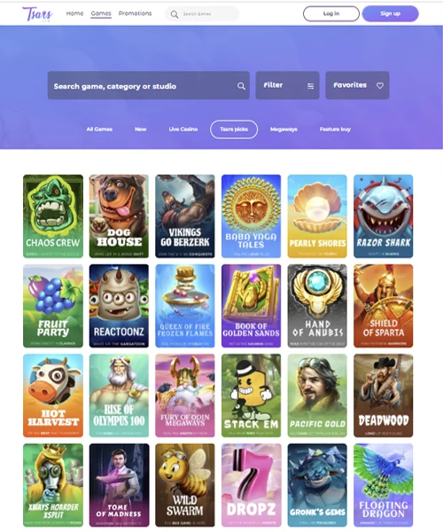 Tsars Casino Review