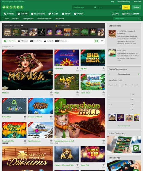 Unibet Casino Review