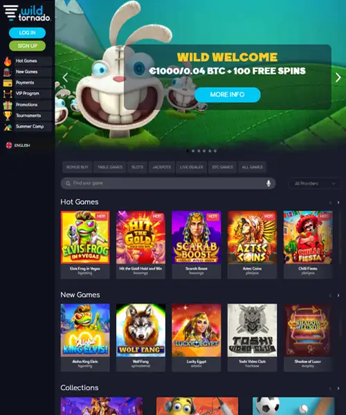 Wild Tornado Casino Review