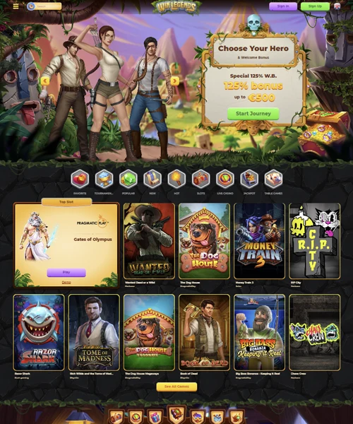 WinLegends Casino Review