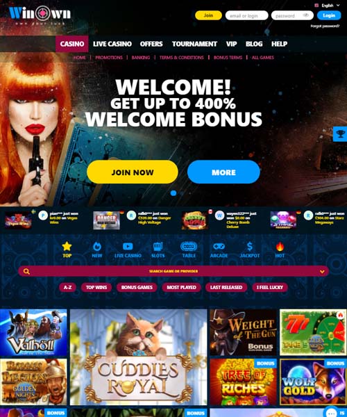 Winown Casino Review