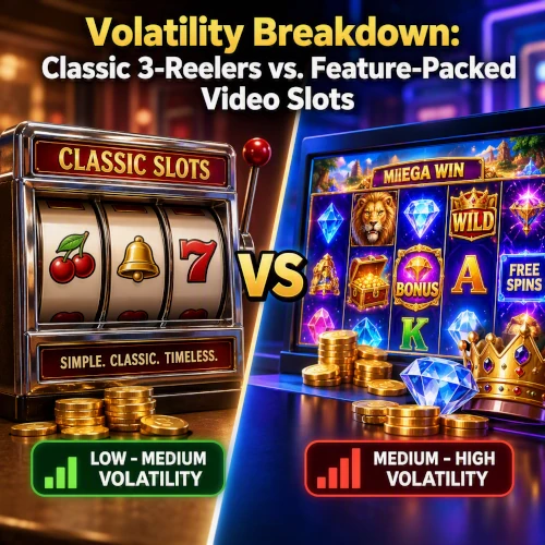 Volatility Breakdown: Classic 3-Reelers vs. Feature-Packed Video Slots