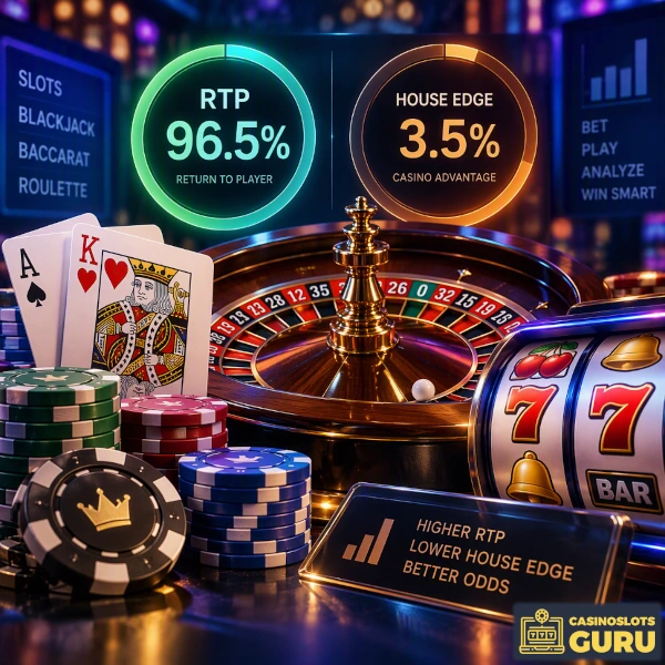 House Edge and RTP: Which Casino Games Give Players the Best Odds