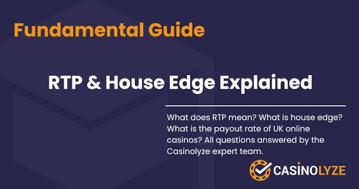 RTP and house edge explained guide showing how return to player percentages and casino house edge affect gambling odds