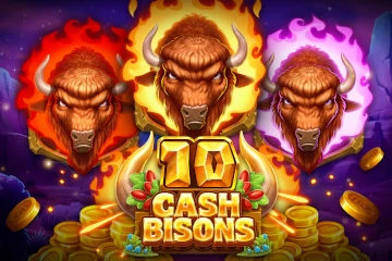 10 Cash Bisons best online slot
