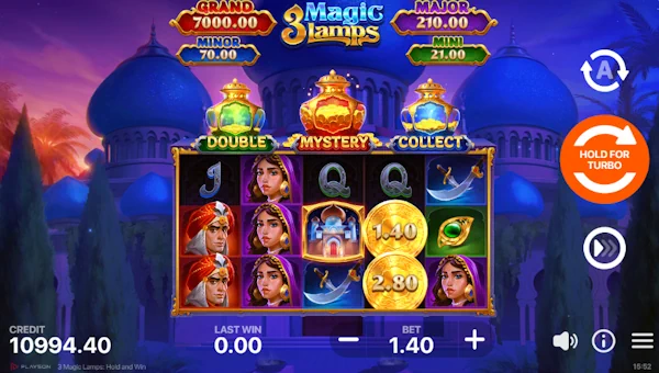 3 Magic Lamps gameplay