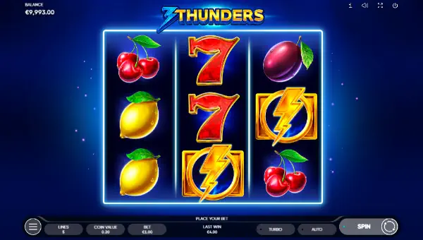 3 Thunders gameplay