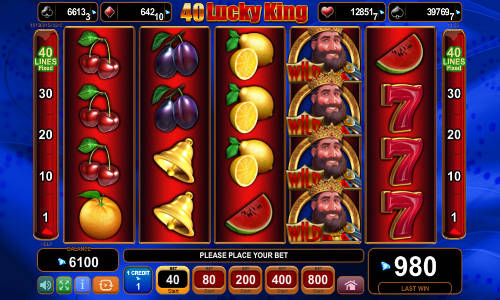 40 Lucky King gameplay