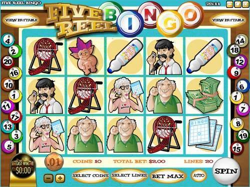5 Reel Bingo gameplay