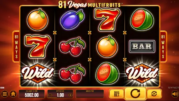 81 Vegas Multi Fruits gameplay