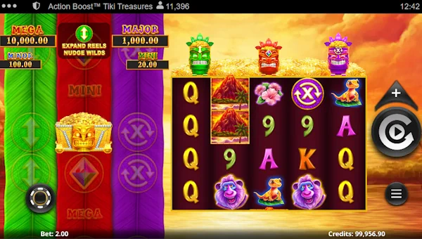 Action Boost Tiki Treasures gameplay