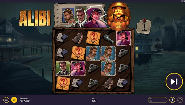 Alibi bonus game