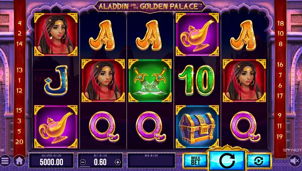 Alladin And The Golden Palace gameplay