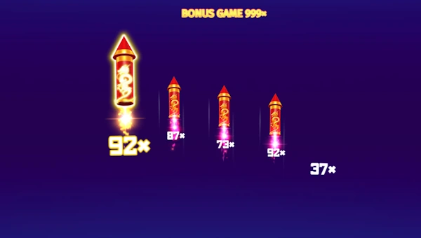 Screenshot of Always Up X10000 slot demo showing reels and bonus game features