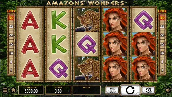 Amazons Wonders gameplay