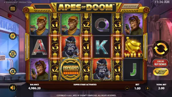 Apes of Doom gameplay