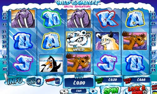 Wild Gambler Arctic Adventure gameplay